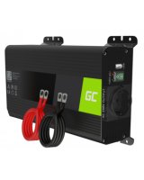  Strāvas pārveidotājs Green Cell PRO 12V to 230V 500W/1000W Pure sine wave 