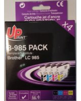  UPrint Brother LC985 4 Pack BK / C/ M/ Y 