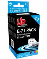  UPrint E-71 BK/ C/ M/ Y 4 Pack 