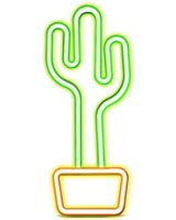  Led lampa Cactus Glow On Neon Effect 