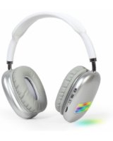  Austiņas Gembird BT Stereo Headset with LED Light Effect White 