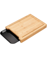  Smile SDB-5 Бамбуковая разделочная доска с подносом 36x27x4cm 