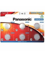  Panasonic CR2032-6BB БЛИСТЕРНАЯ УПАКОВКА 6ШТ., PANCR2032B6 