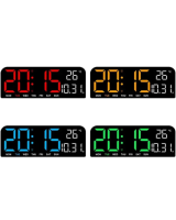  Blackmoon GH0707 Часы с будильником и термометром (mix colors) 