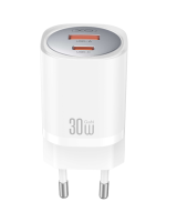  XO CE21 Зарядное устройство Type C + USB 30W 
