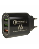  Maclean Energy MCE479B 3xUSB зарядное устройство QC 3.0, MCE479 B 