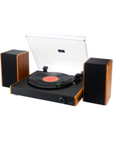  Adler AD 1915 Проигрыватель виниловых дисков с функцией USB / Bluetooth / записи через USB и 2 колонками 