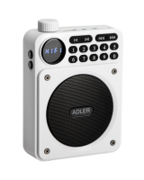  Adler AD 1925 Радио с Bluetooth и функцией записи 