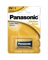  Panasonic 6LR22-1BB (9V) Блистерная упаковка 1шт., PAN6LF22BL1 