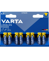  Varta LR06-8BB Longlife Power 4906 AA (LR6) БЛИСТЕРНАЯ УПАКОВКА 8ШТ., VARLR06B8 