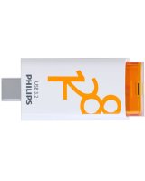  PHILIPS USB-C 3.2 Gen 1 Flash Drive Click sunrise Orange 128GB, FM12FD175B/00 