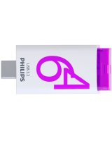  PHILIPS USB-C 3.2 Gen 1 Flash Drive Click Magic Purple 64GB, FM64FD175B/00 