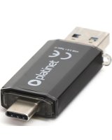  Platinet C-Depo Flash Drive USB 3.0 + Type-C 128GB, PMFC128B 