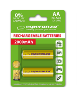  Esperanza EZA103Y PRECHARGED HR6 2000MAH ALWAYS READY БЛИСТЕРНАЯ УПАКОВКА 2ШТ. 