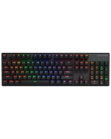  Hator HTK204UA Icefall Mecha Rainbow 104 Беспроводная Игровая клавиатура ENG/UA/RU 