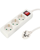  ATR (059024) Удлинитель с выключателем 3Z 5m, ST-GB03K_3X1.0/5M 