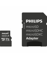 PHILIPS MicroSDHC 256GB class 10/UHS 1 + Adapter, FM25MP45B 