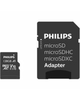  PHILIPS MicroSDHC 128GB class 10/UHS 1 + Adapter, FM12MP45B 