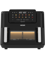  Haeger AF-D10.010B Super Cook Аэрофритюрница 10L ( 2 x 5L ) 2600W 