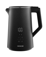  Sencor SWK 0600BK Чайник с контролем температуры 1.7L 2200W 