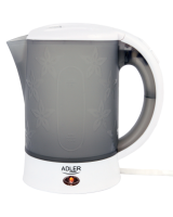  Adler AD 1268 Чайник с 2 кружками и 2 ложками в комплекте 0.6L 600W 