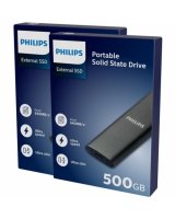  Philips External SSD 500GB Ultra speed Space grey, FM50SS030P/00 