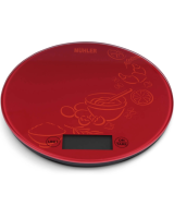  Muhler KSC-2026R Кухонные весы, KSC-2026R RED 
