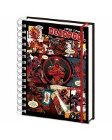  Notebook Deadpool - Comics, Wired A5, 5051265721464 