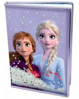  Notebook Disney Frozen 2 - Snow Sparkles, Hardcover with Confetti A5, 5051265728753 