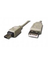  CABLE USB2 AM-MINI 0.9M WHITE/CC-USB2-AM5P-3 GEMBIRD 