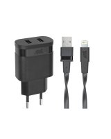  MOBILE CHARGER WALL/BLACK PS4125 BD2 RIVACASE, PS4125BD2 