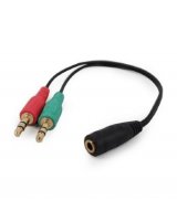  CABLE AUDIO 3.5MM SOCKET TO/2X3.5MM PLUG CCA-418 GEMBIRD 