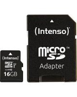  MEMORY MICRO SDHC 16GB UHS-I/W/ADAPTER 3423470 INTENSO 
