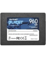  SSD|PATRIOT|Burst Elite|960GB|SATA 3.0|3D NAND|Write speed 320 MBytes/ sec|Read speed 450 MBytes/ sec|2,5''|TBW 400 TB|PBE960GS25SSDR, 1321712 