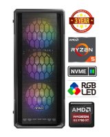  Gamer Ryzen 5 5600G 16GB 512GB SSD NVME RX5700 XT NoOS, 90300806 