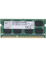  NB MEMORY 4GB PC12800 DDR3/ SO F3-1600C11S-4GSL G.SKILL, 1366799 