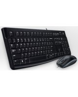  Keyboard and mouse Logitech MK120 (US) wired USB BK 