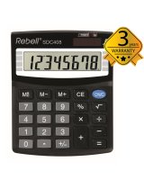  Calculator Semi-Desktop Rebell SDC408, RE-SDC408 BX 