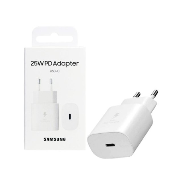  Charger Samsung AC Adapter USB Type C EP-TA800NWEGEU 25W WH 