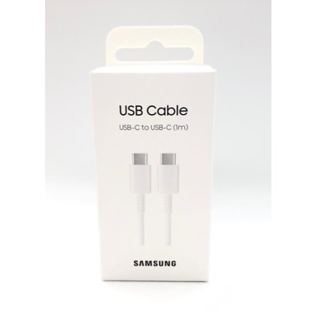  Charger cable Samsung EP-DA705BWEGWW USB-C to USB-C 1m WH 