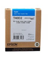  Ink Cartridge Epson T40D2 CY 50ml. OEM, C13T40D240 