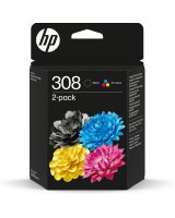  Ink Cartridge HP No.308 (7FP21UE) BK +CMY 160+120p OEM 
