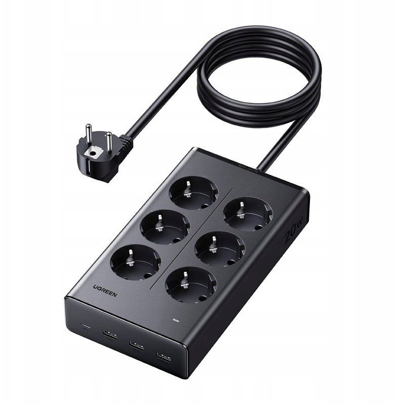 Ugreen UGREEN S622 Power Strip 6xAC