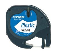 Dymo DYMO LetraTag Etiketten Plastik 12mmx4m
