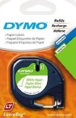 Dymo DYMO TAPE LETRATAG 12X4M PAPER