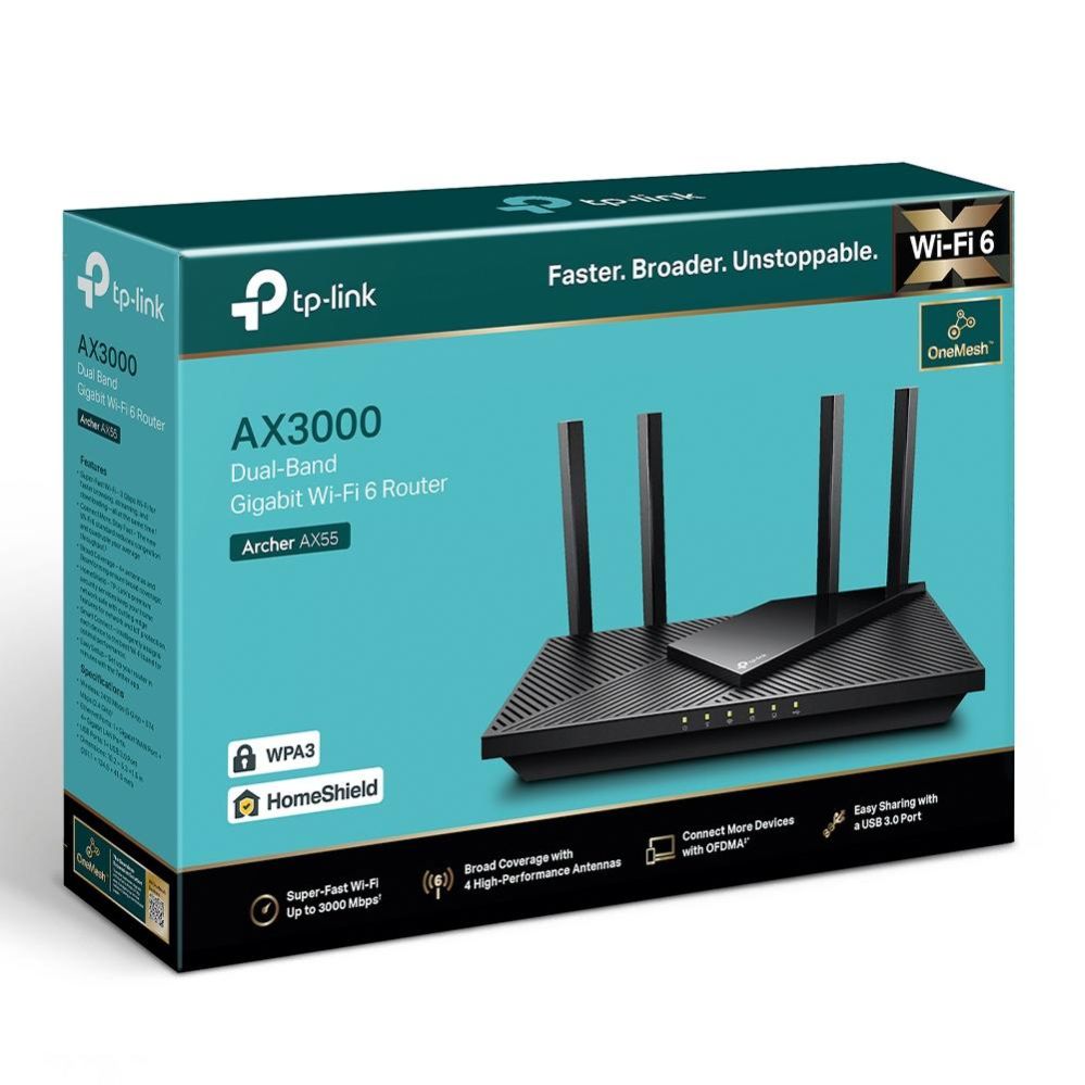 TP-Link TP-Link Archer AX55 AX3000 Dual-Band
