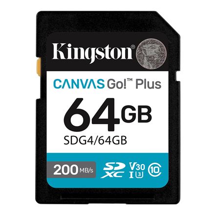 Kingston KINGSTON 64GB SDXC Canvas Go