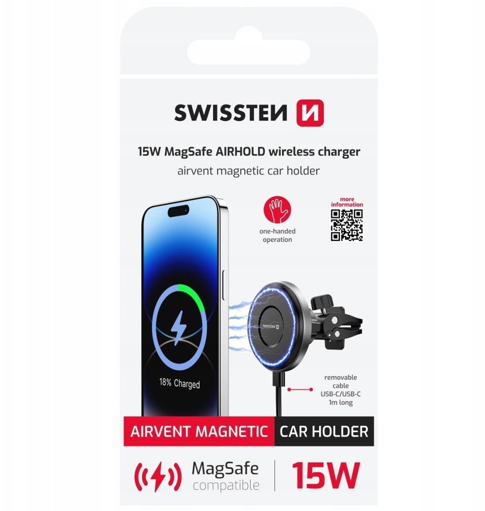 Swissten Swissten Airhold Magnetic Car Holder