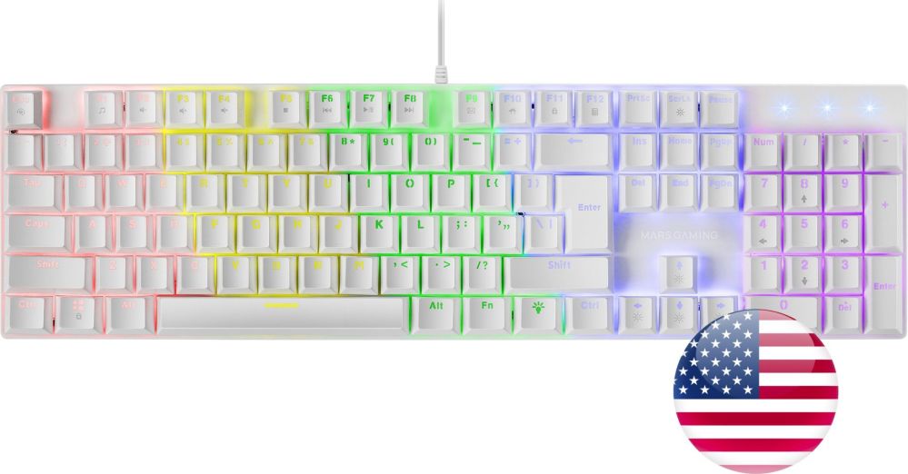 ILike Mars Gaming MK422WRUS Spēļu Mehāniska