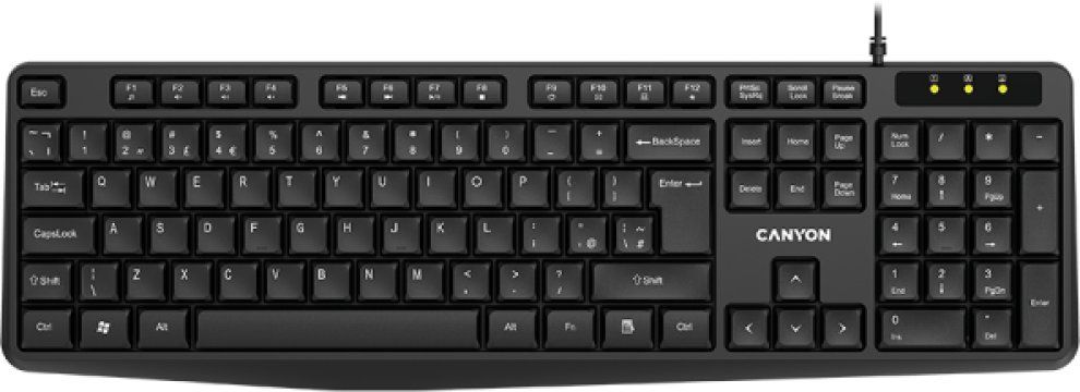 Canyon CANYON keyboard KB-1 UK Wired